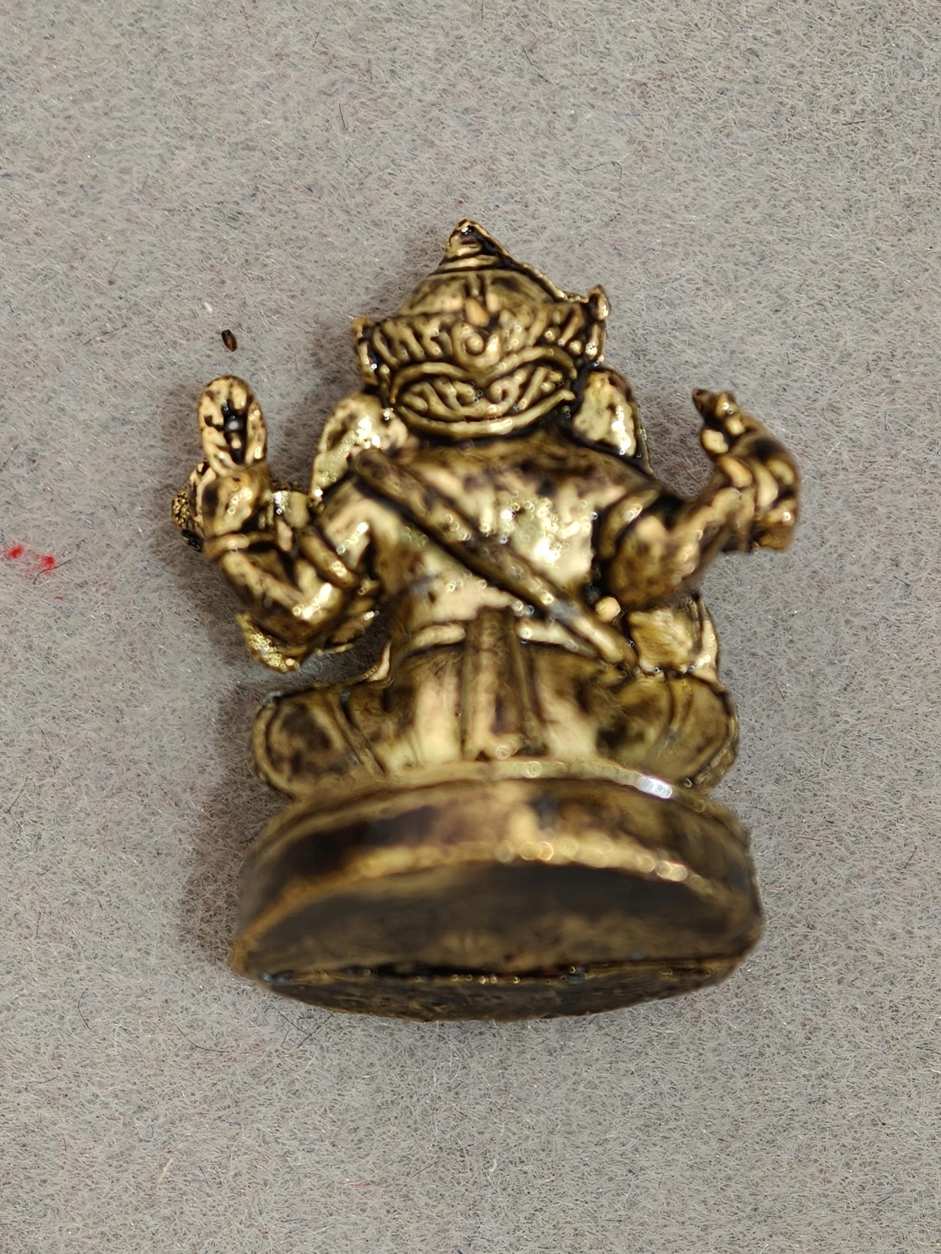 Phra Phikanet (Ganesha) Amulet – Wat Nak Prok, Bangkok – Success & Wisdom - Image 2