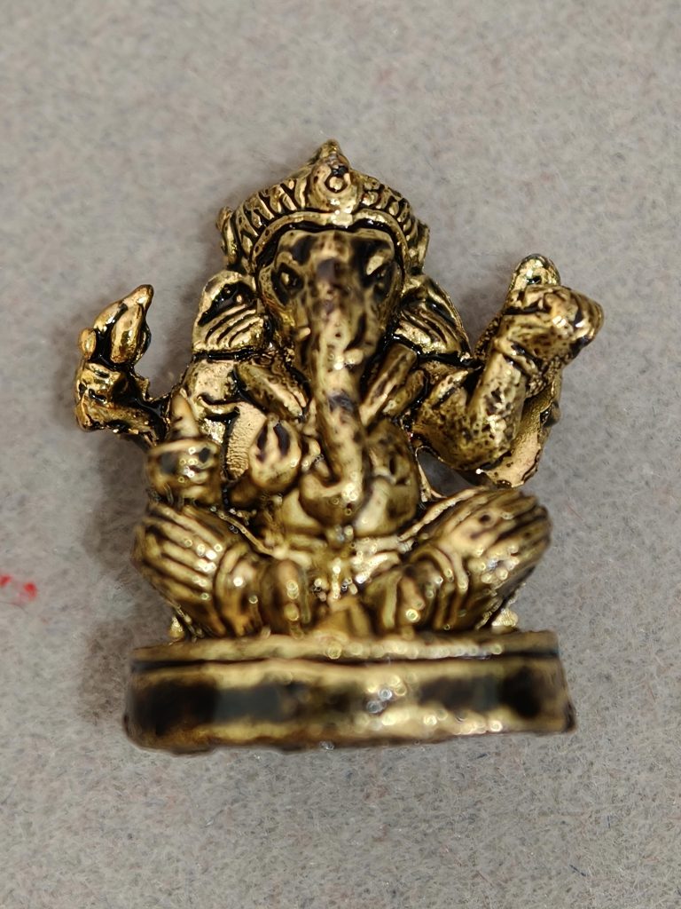 Phra Phikanet (Ganesha) Amulet โ Wat Nak Prok, Bangkok โ Success & Wisdom