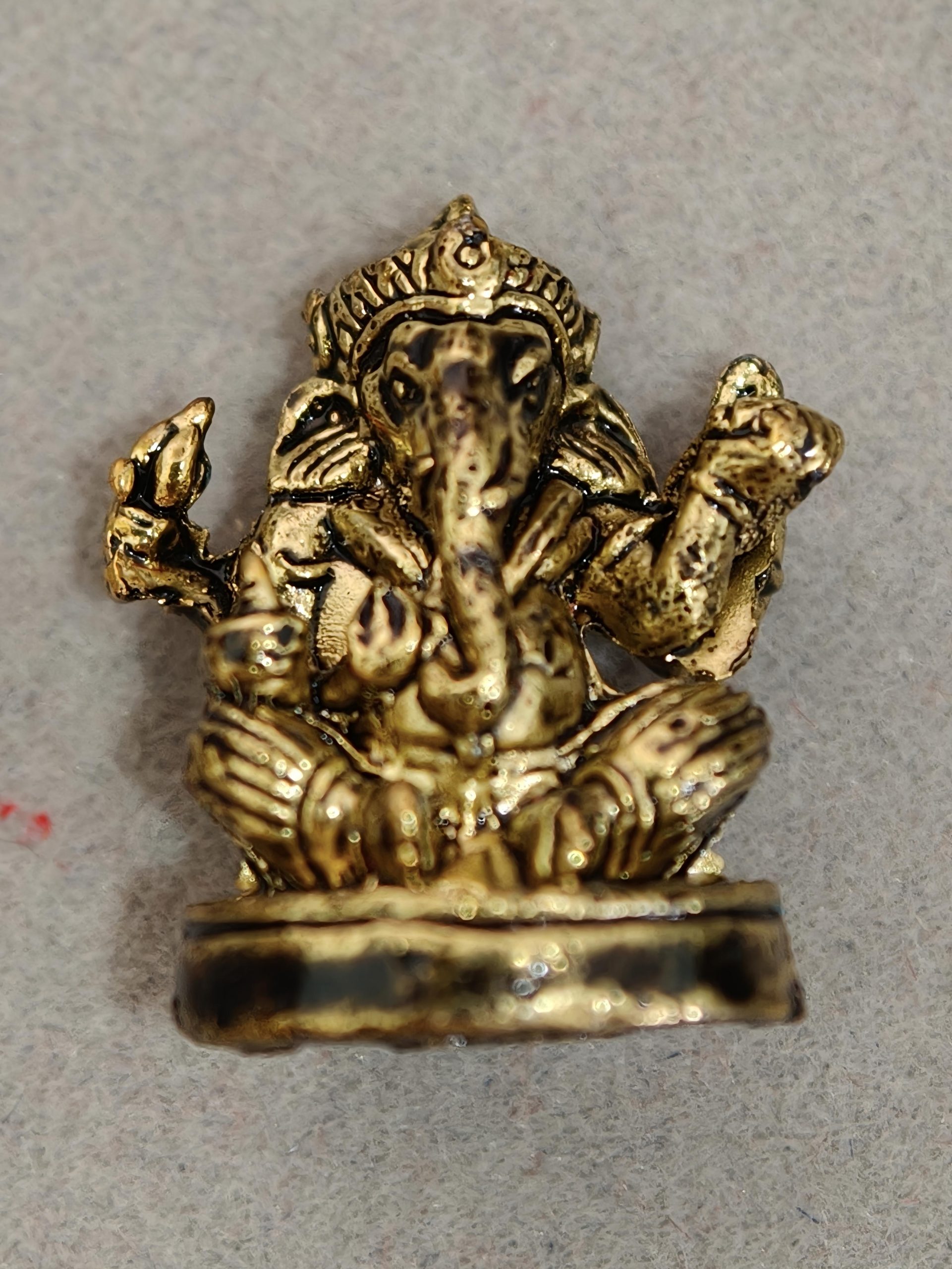 Phra Phikanet (Ganesha) Amulet – Wat Nak Prok, Bangkok – Success & Wisdom